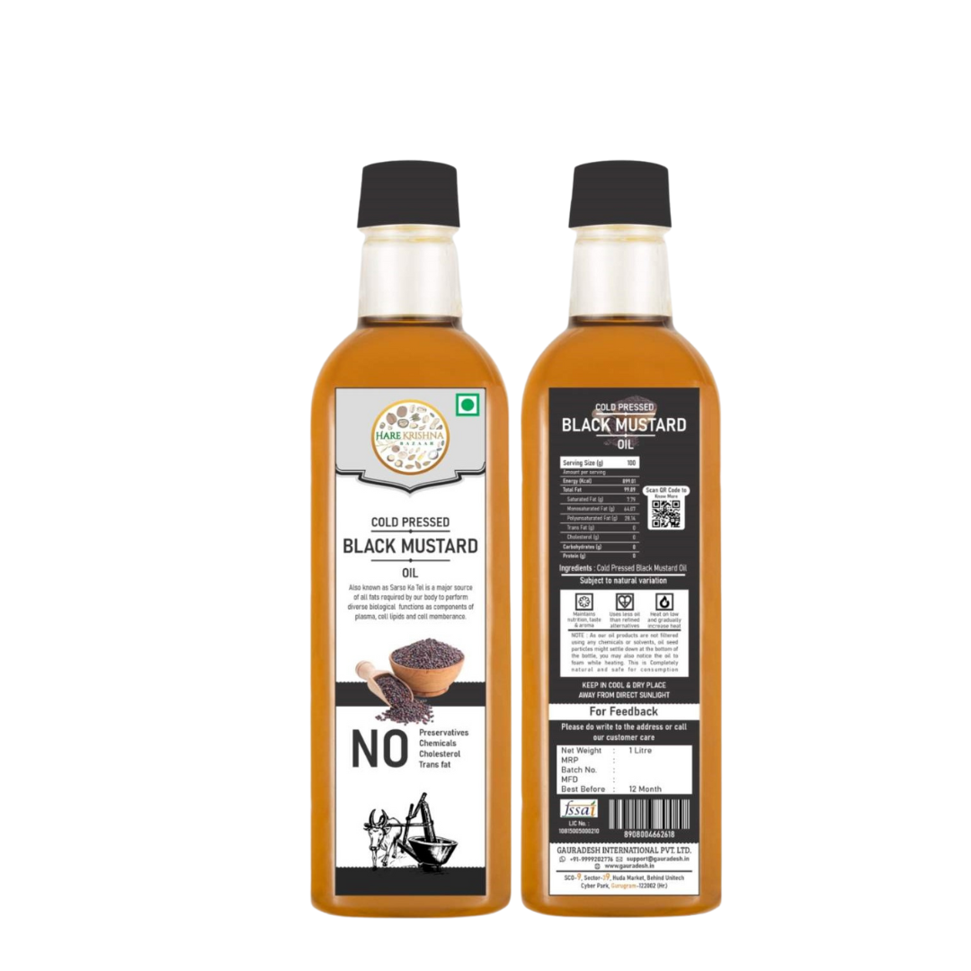 Black Mustard Oil (1 Litre)